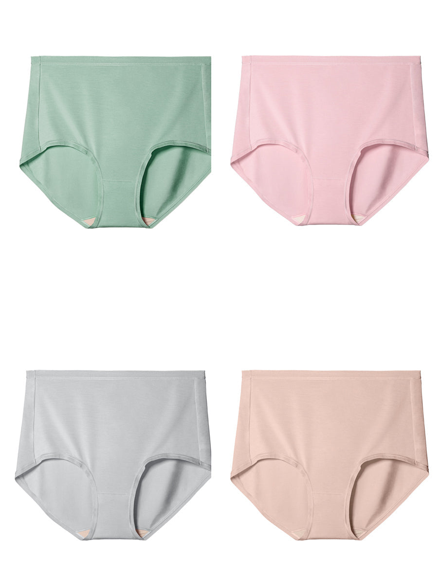 Women Casual High 4 Underwear Summer Pieces Waist FashionChic