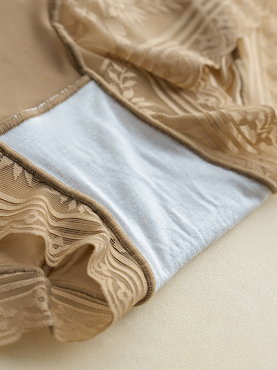 Women Sexy Lace Seamless Mid-waist Underwear KL1006 Ada Fashion