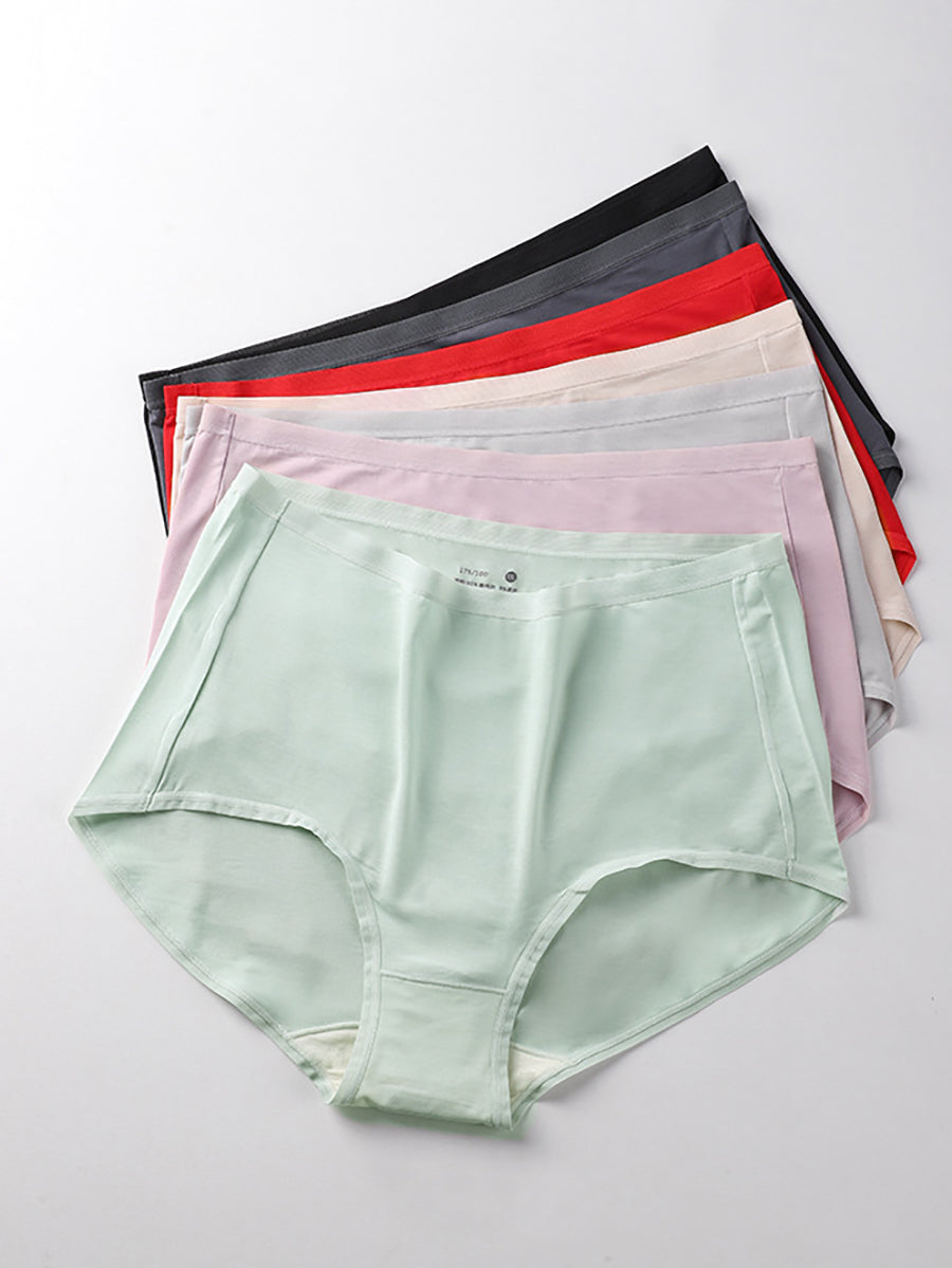 Women Casual High 4 Underwear Summer Pieces Waist FashionChic