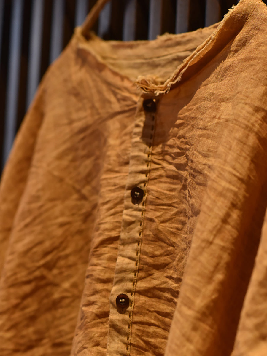 Plus Size Women Worn Spring Loose Shirt II1062 QYMM