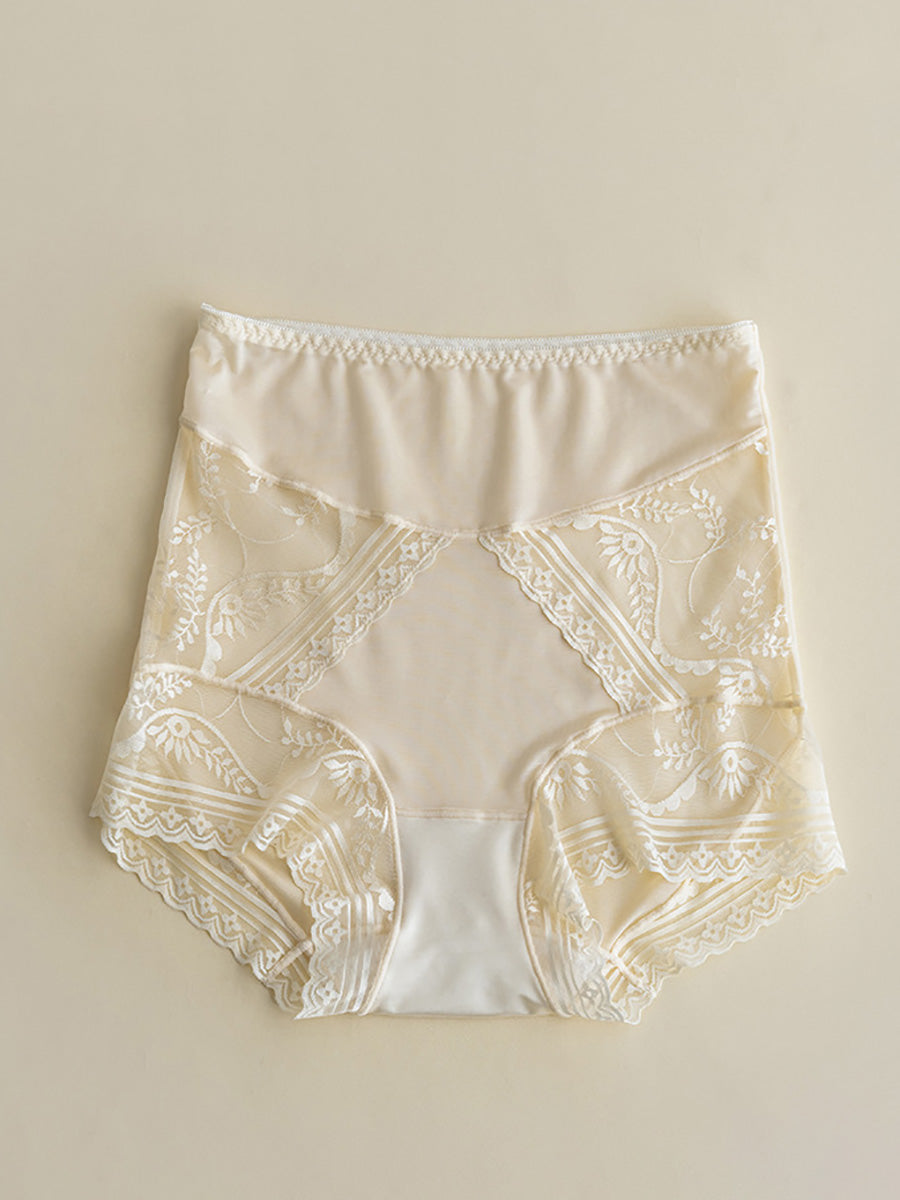 Women Sexy Lace Seamless Mid-waist Underwear KL1006 Ada Fashion