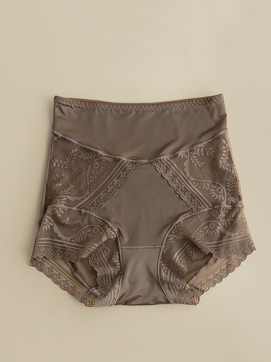 Women Sexy Lace Seamless Mid-waist Underwear KL1006 Ada Fashion