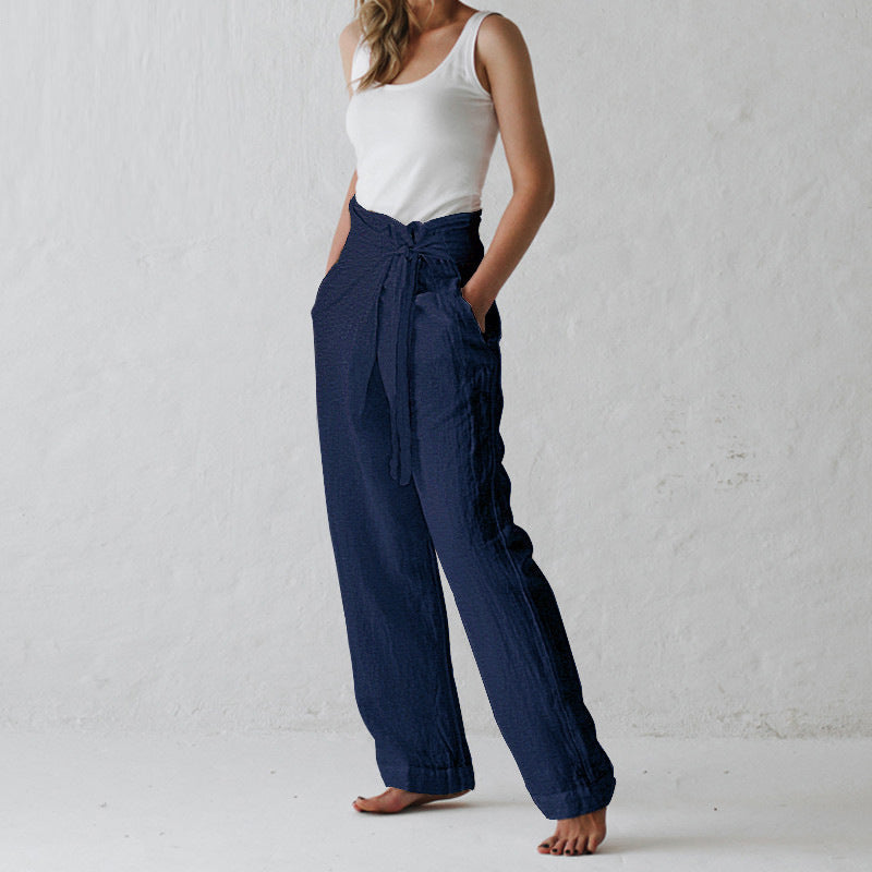 Vintage Cross Cotton Pants QS65 Furdela