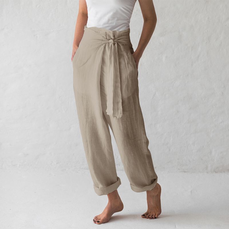 Vintage Cross Cotton Pants QS65 Furdela
