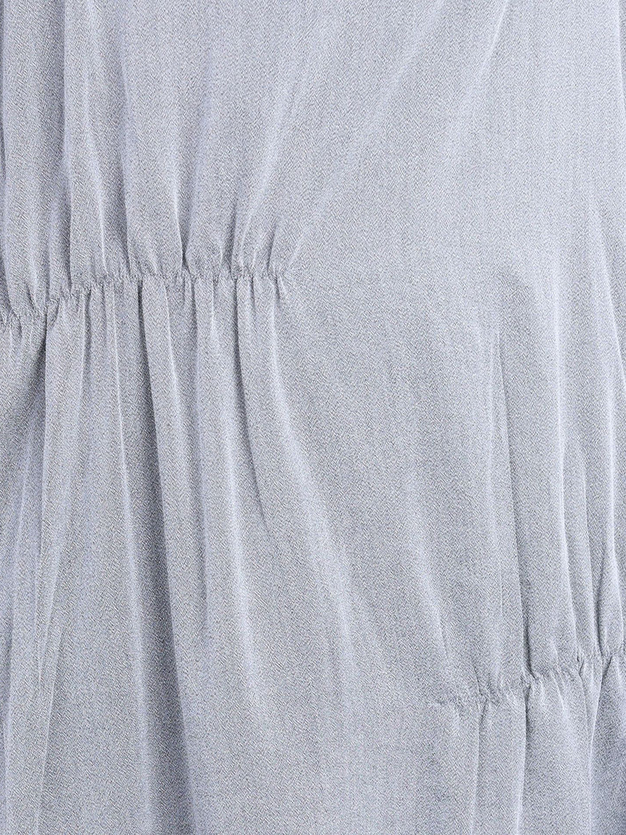 Women Summer Casual Solid Stitching Loose Dress FG1037 Ada Fashion