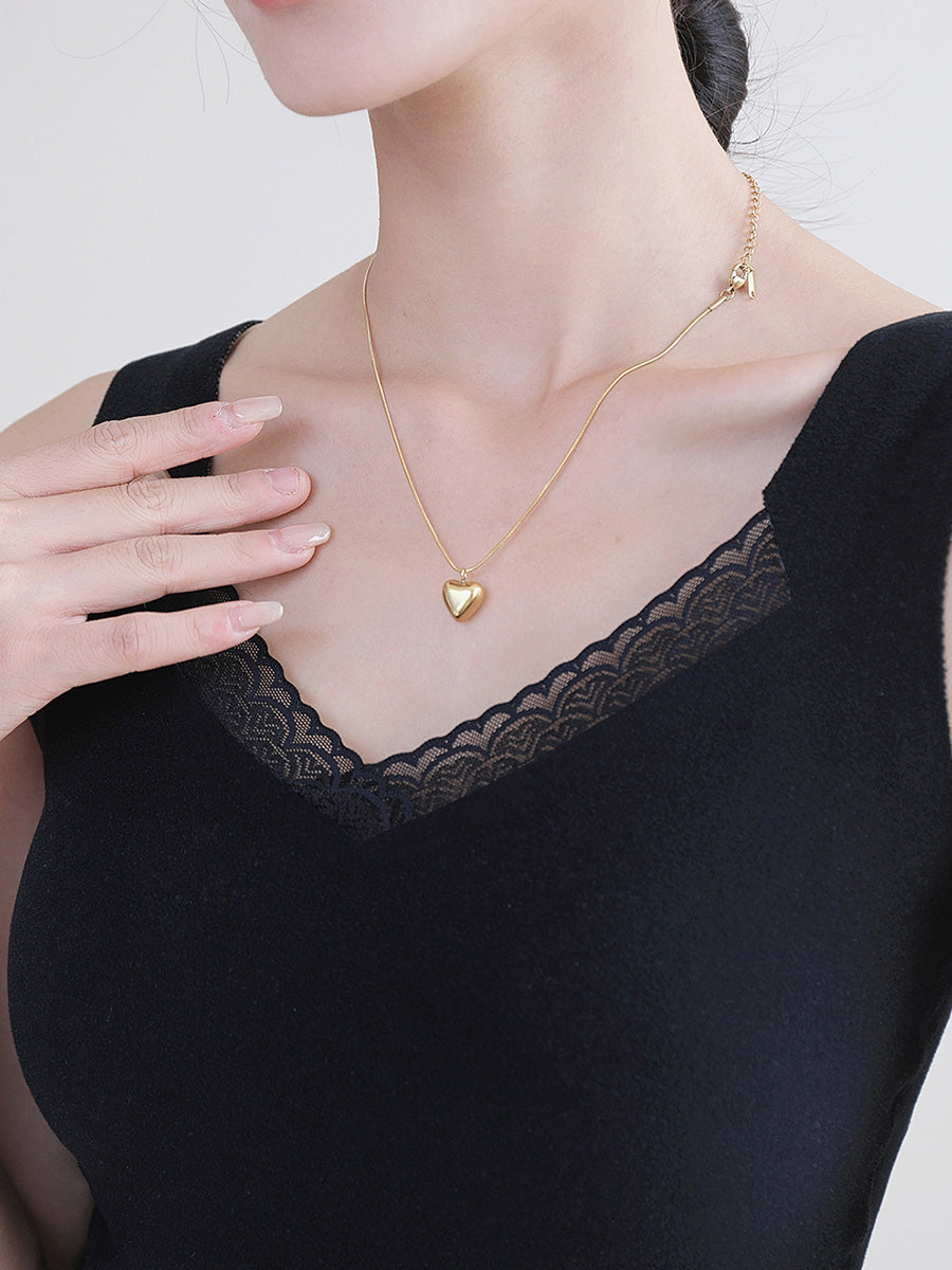 Women Seamless Lace Warm With Breast Pads Base Underwear AX1010 Genistyle Shop