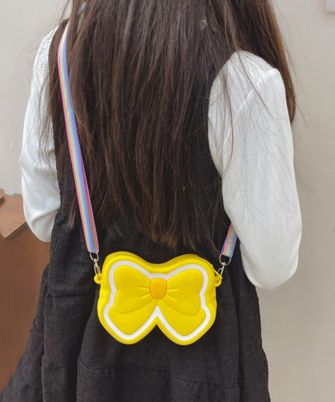Beautiful Purple Butterfly Kids Girls Messenger Bag IU010 Bag-BGS240803