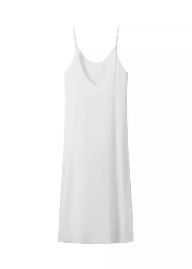 Beach Summer White Boho Cotton Dresses Backless Open Side FashionChic