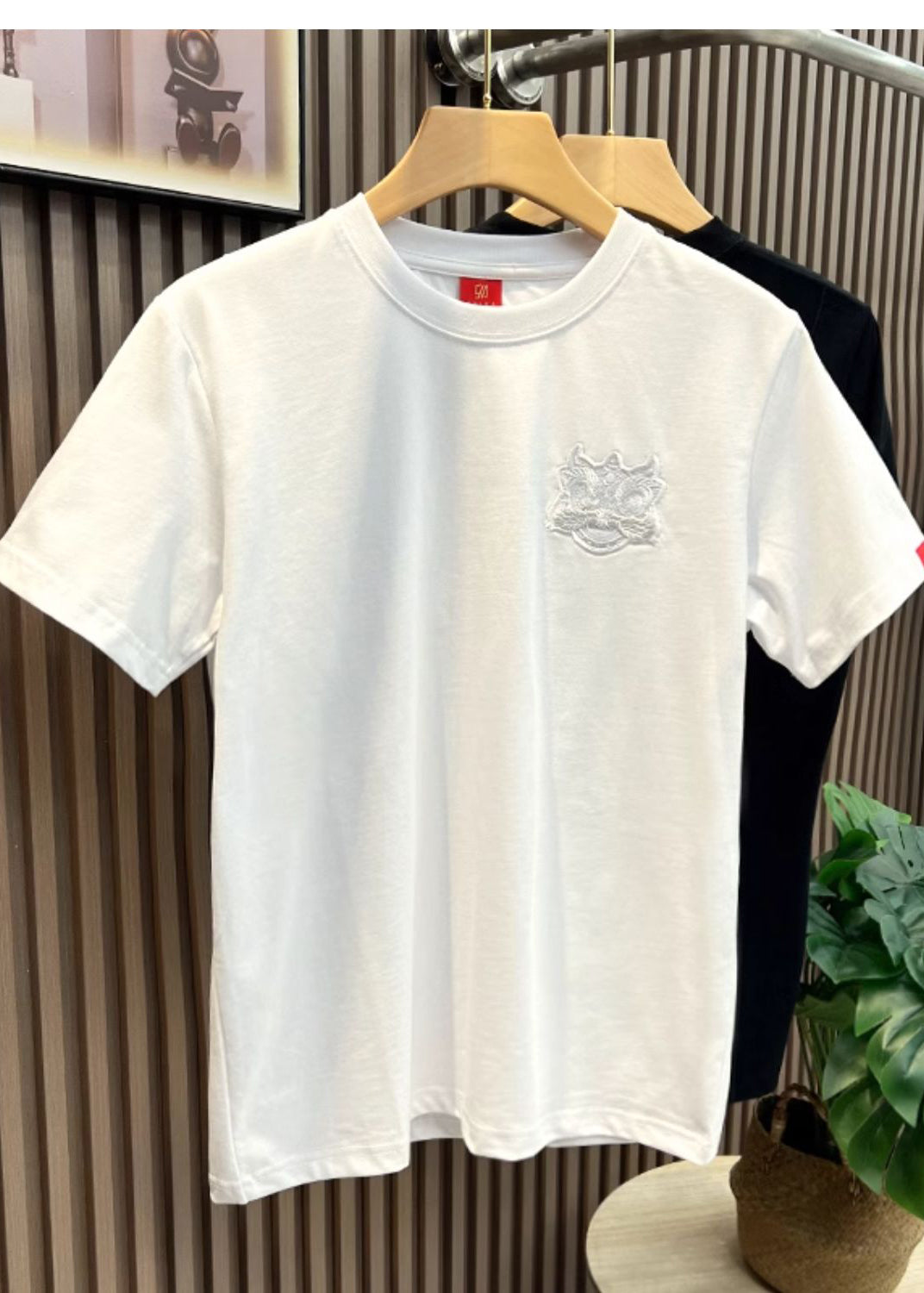 Cotton Shirts Oriental Embroideried T Summer White Casual Men FashionChic