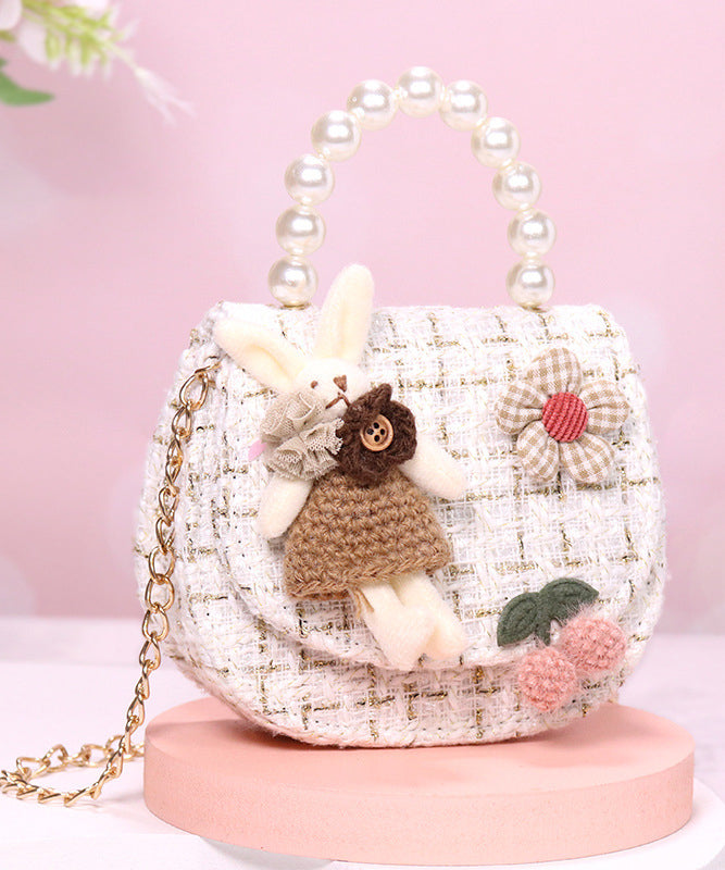 Chic Pink Cartoon Decorated Kids Girls Messenger Bag IU015 Bag-BGS240803