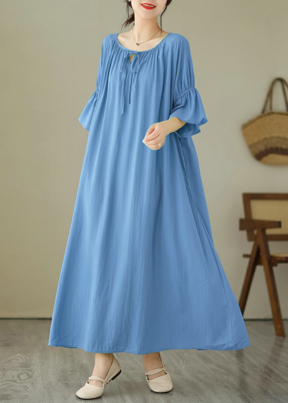 Cute Pink Tie Waist Vacation Maxi Dresses Summer GH1067 Ada Fashion