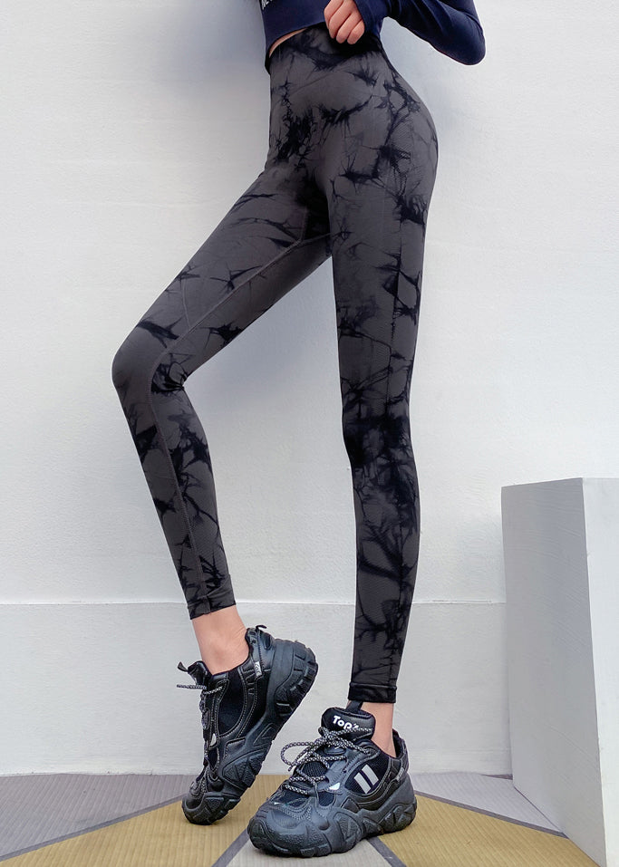 Print High Waist Capri Black Gym Shark Fashion Leggings FashionChic