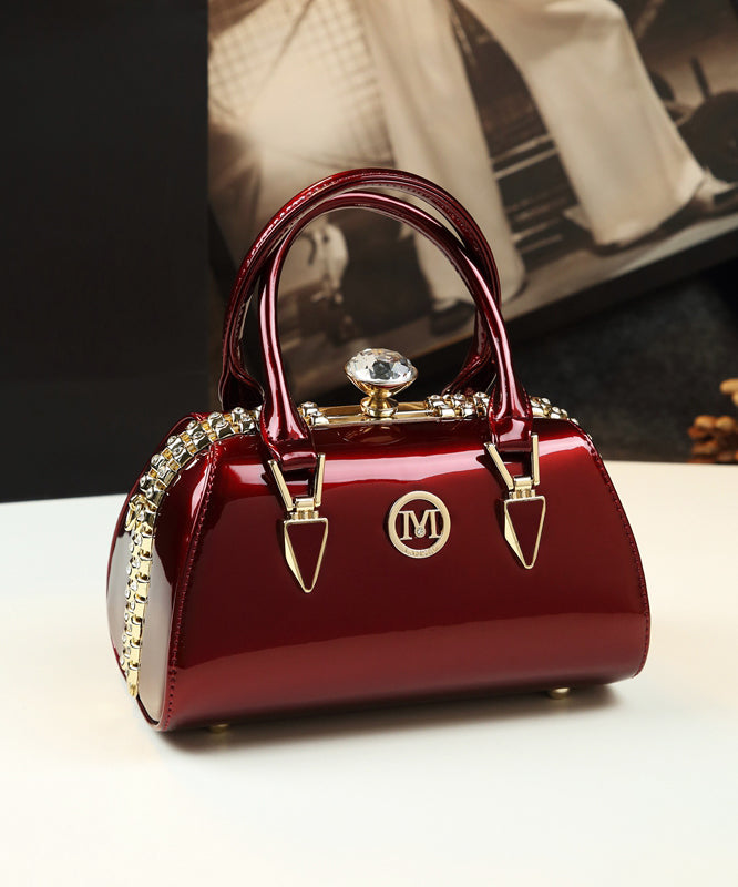 Bag Zircon Leather Calf Fashion Tote Leopard FashionChic