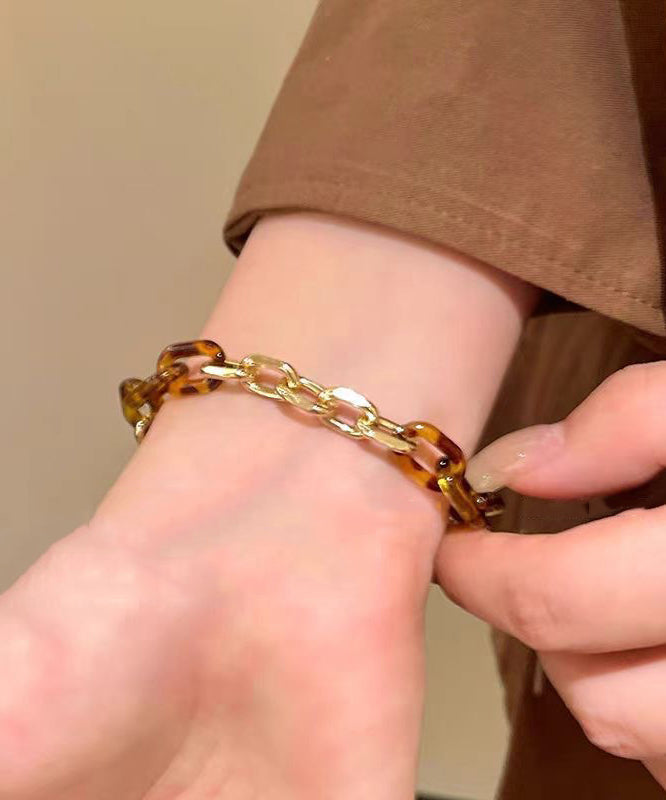 Patchwork Bracelet Overgild Fashion Leopard Charm Metal FashionChic