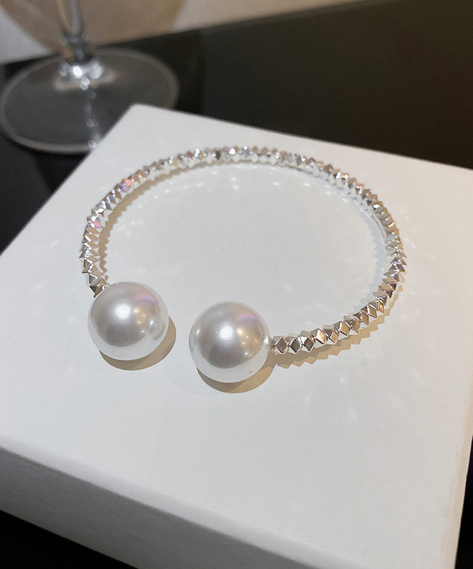 Fashion Silk Copper Alloy Pearl Choker YU020 ABC