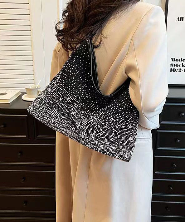 Fashionable Green Zircon Large Capacity Shoulder Bag GG090 Bag-BGS240606