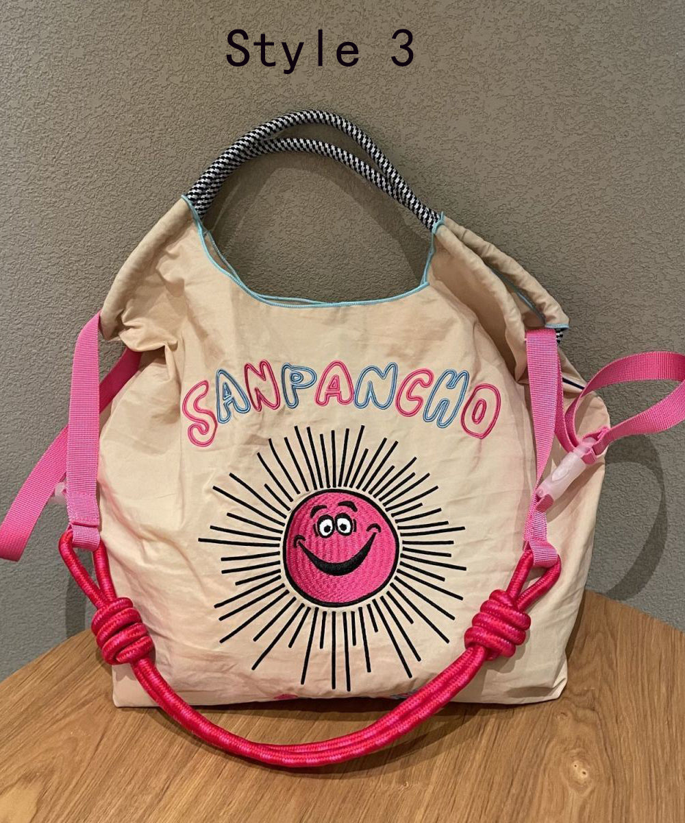 Japanese Style Embroidered Nylon Satchel Bag Handbag SX1013 Ada Fashion