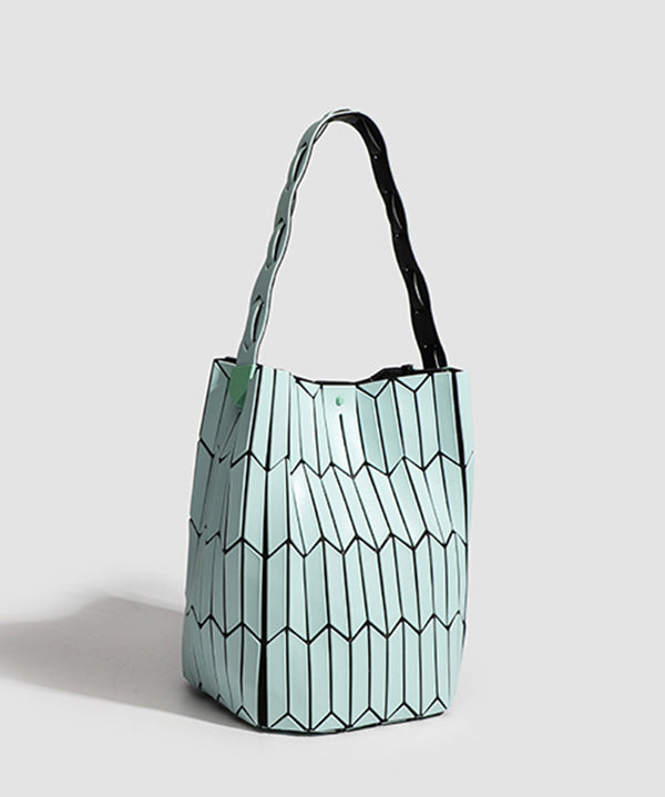 Japanese Style Fashion Geometric Diamond Grid Shoulder Bag II035 Bag-BGS240825