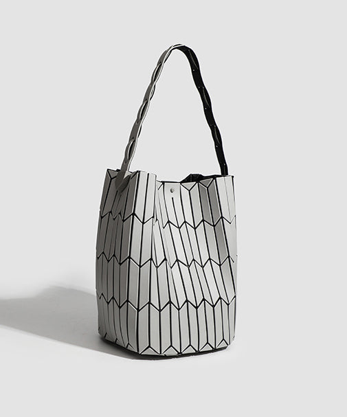 Japanese Style Fashion Geometric Diamond Grid Shoulder Bag II035 Bag-BGS240825