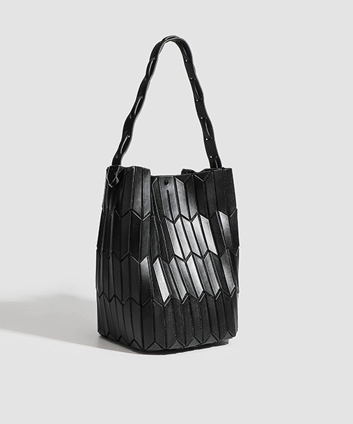 Japanese Style Fashion Geometric Diamond Grid Shoulder Bag II035 Bag-BGS240825