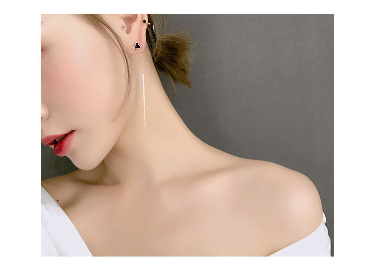 Earring Drop Chain FashionChic