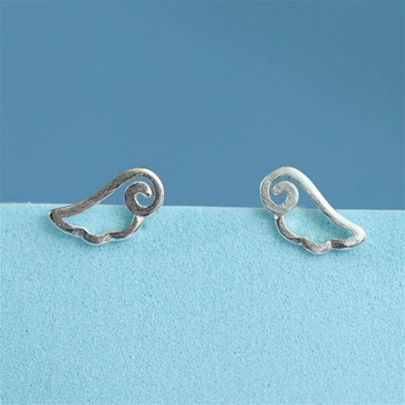 Sterling Silver Wings Earring FashionChic
