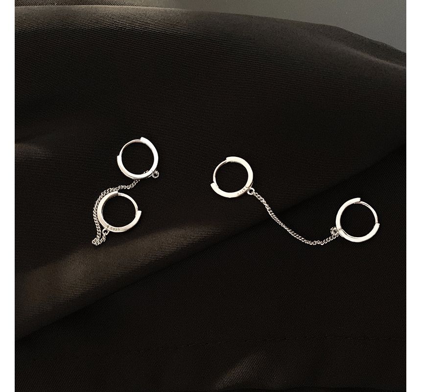 Double Hoop Piercing Earring FashionChic