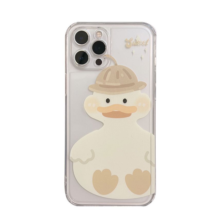 Case Duck Transparent Phone FashionChic