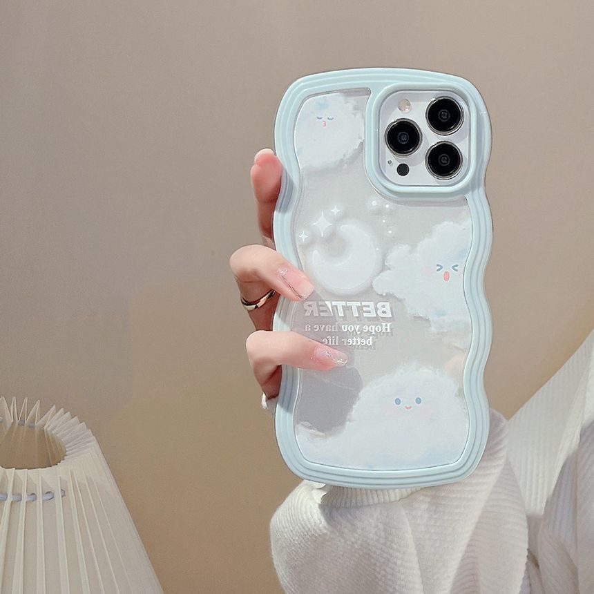 Cloud Case Transparent Phone FashionChic