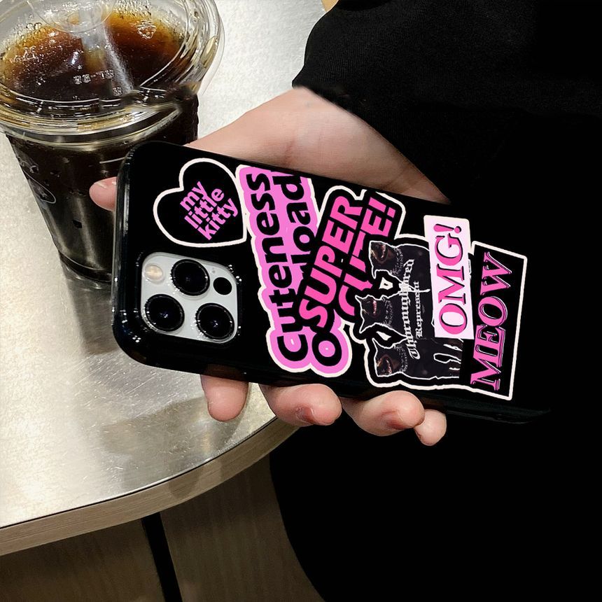 Case Phone Lettering FashionChic