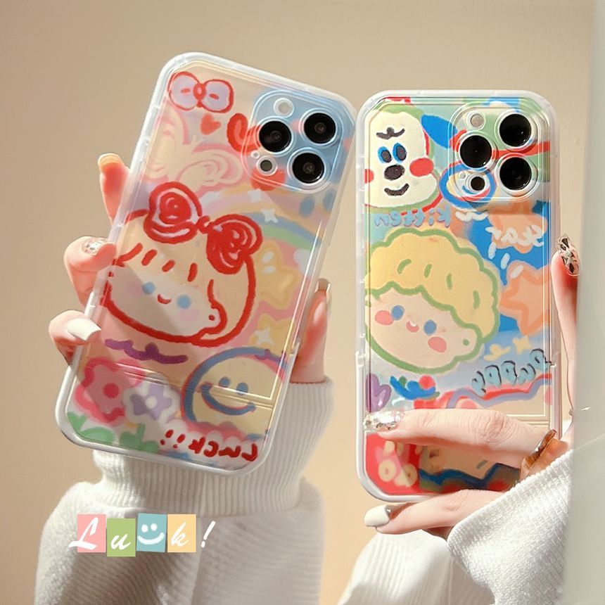Cartoon Couple Phone Case FashionChic