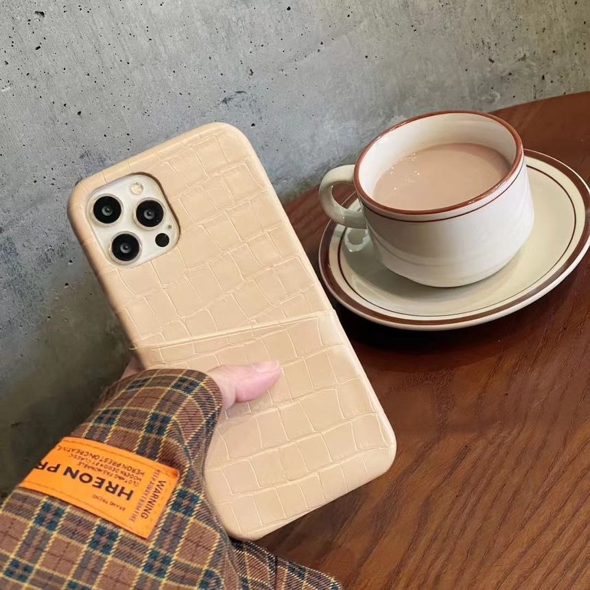 Leather Phone Case Holder Faux Card FashionChic