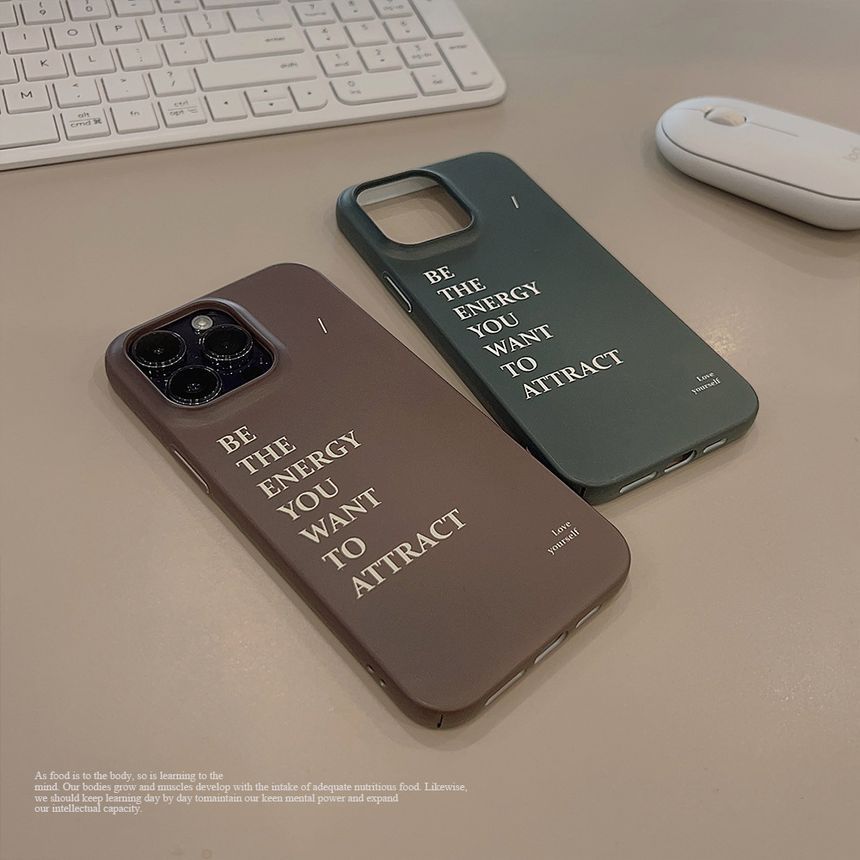 Case Lettering Phone FashionChic
