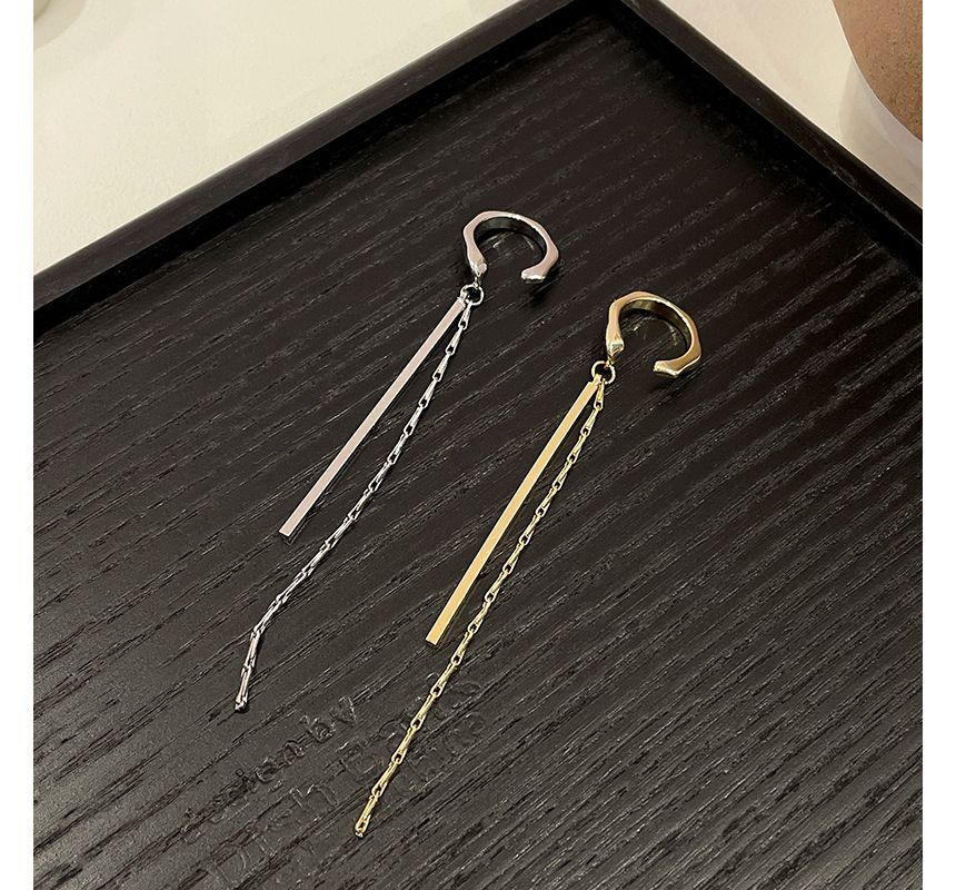 Alloy Earring Fringed Cuff FashionChic