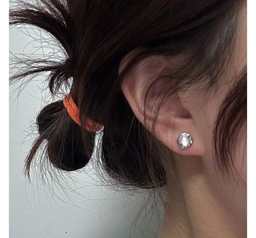 Stud Agate Earring Alloy FashionChic