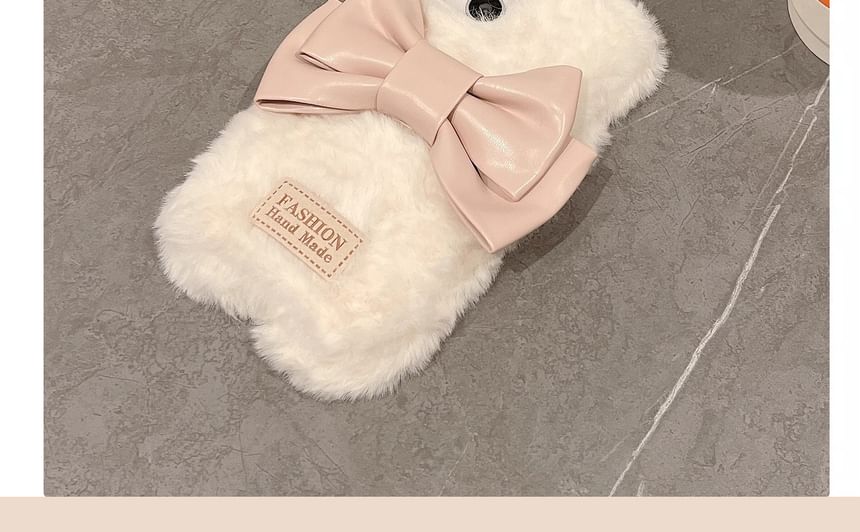 Chenille Bow Case Phone FashionChic