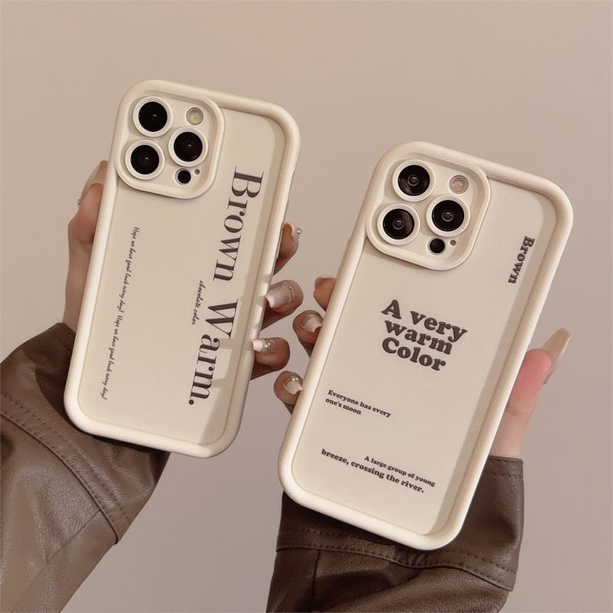 Lettering Phone Case FashionChic