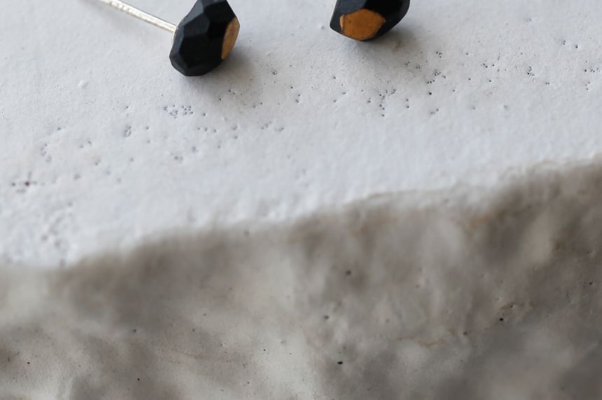Geometric Ceramic Earring Stud FashionChic