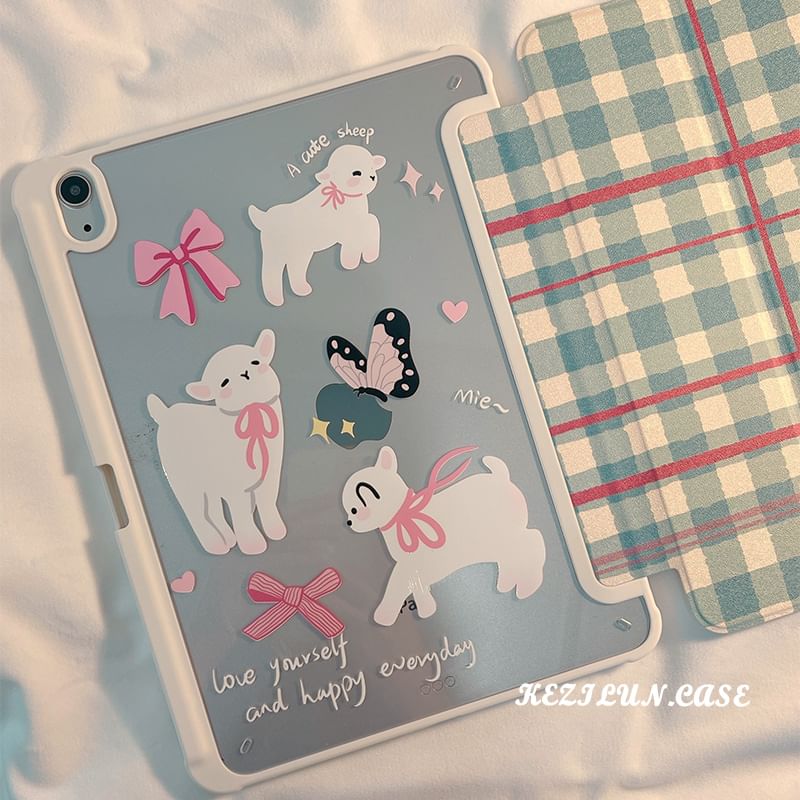 Case Plaid iPad FashionChic