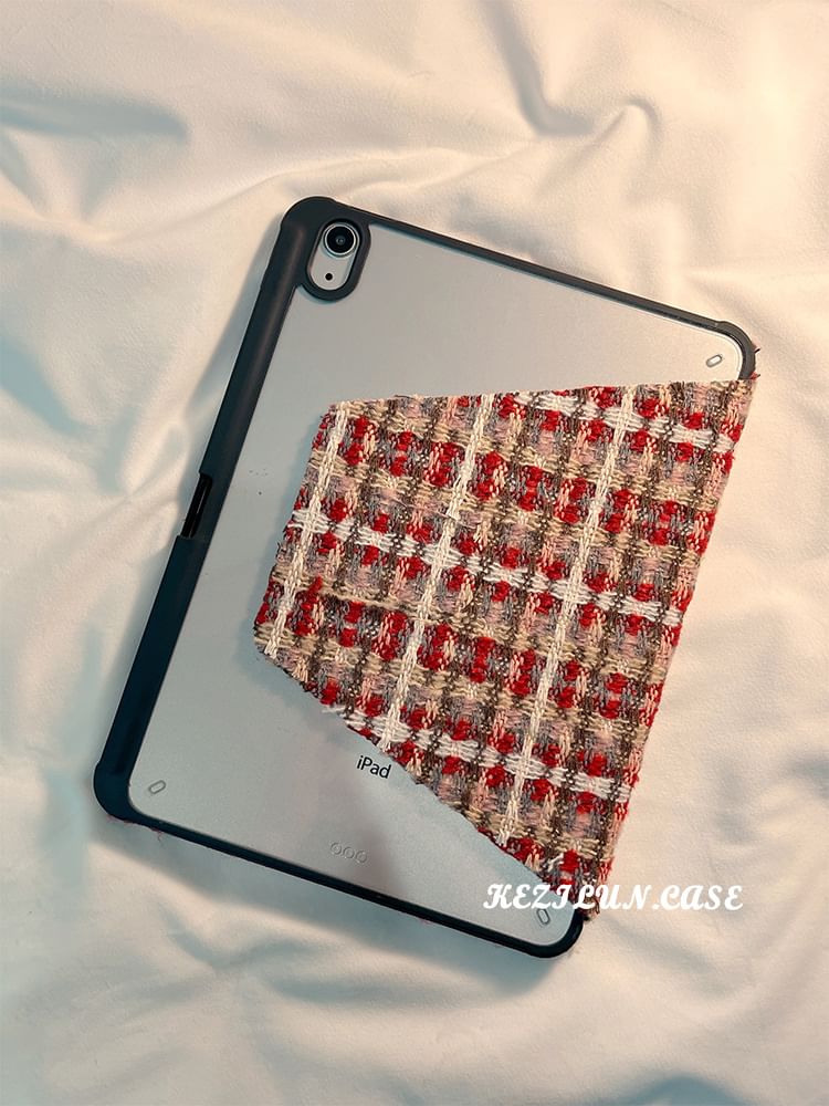 Case Knit iPad Plaid FashionChic