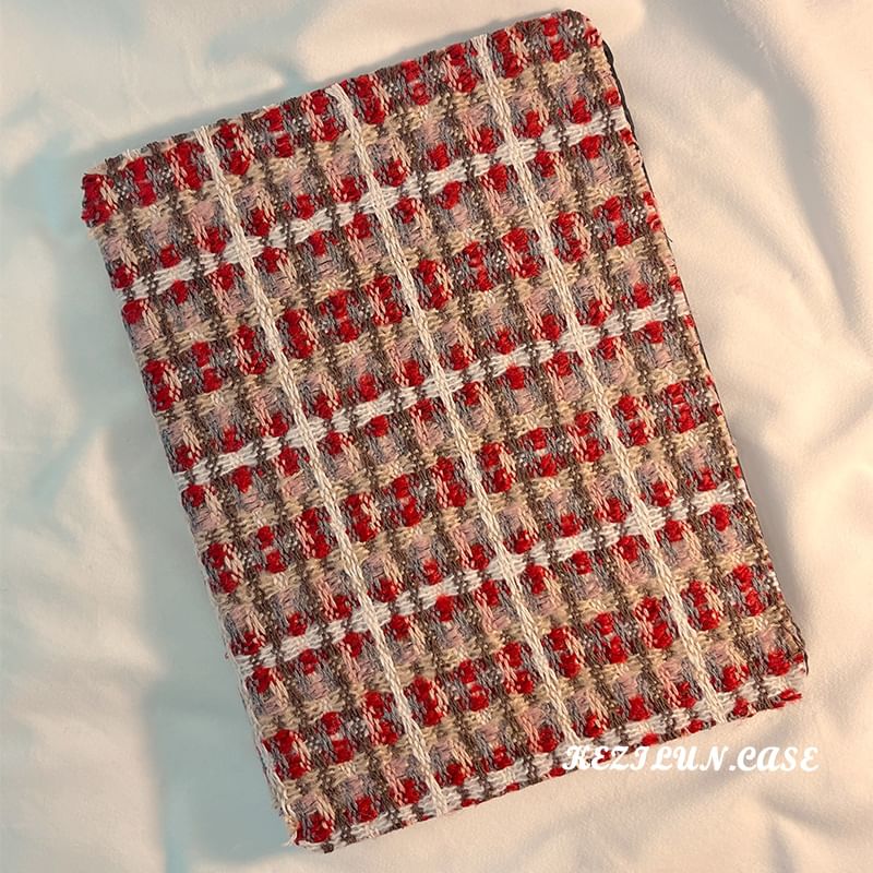 Case Knit iPad Plaid FashionChic