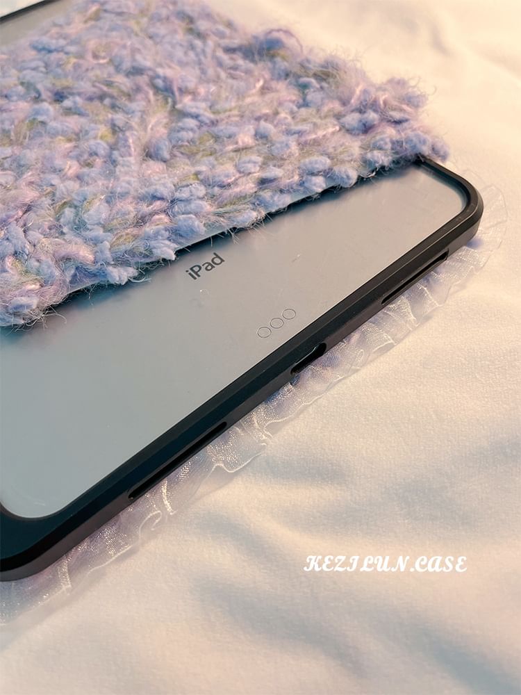 iPad Case Knit Melange FashionChic