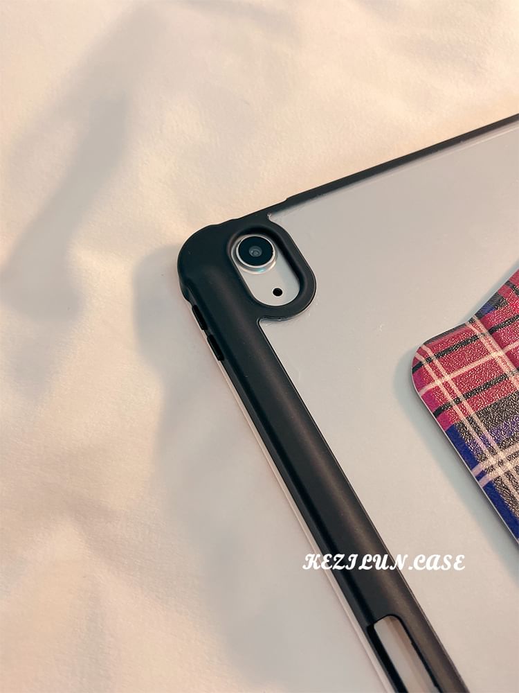 iPad Plaid Case FashionChic