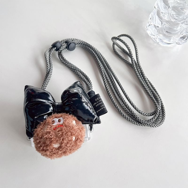 Phone Set Cookie Clip Lanyard Bow / FashionChic