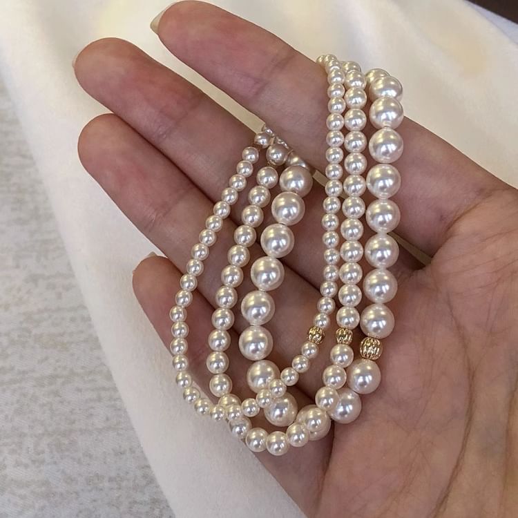 Pearl Bracelet Faux FashionChic