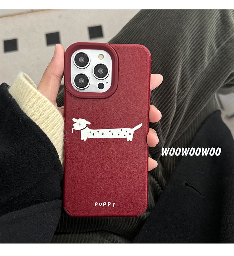 Pom Bell Dog Phone Case FashionChic