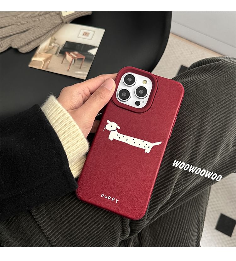 Pom Bell Dog Phone Case FashionChic