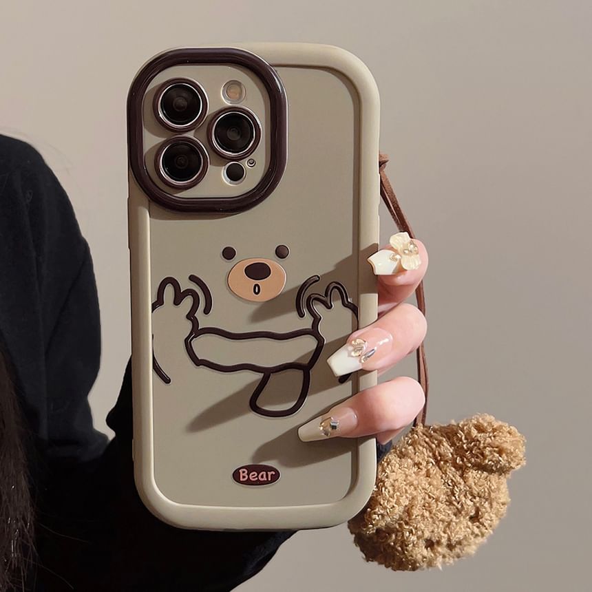 Print Bear Case Phone FashionChic