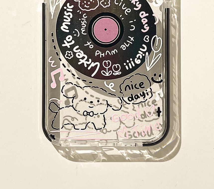 Phone Animal Case Vinyl Record FashionChic
