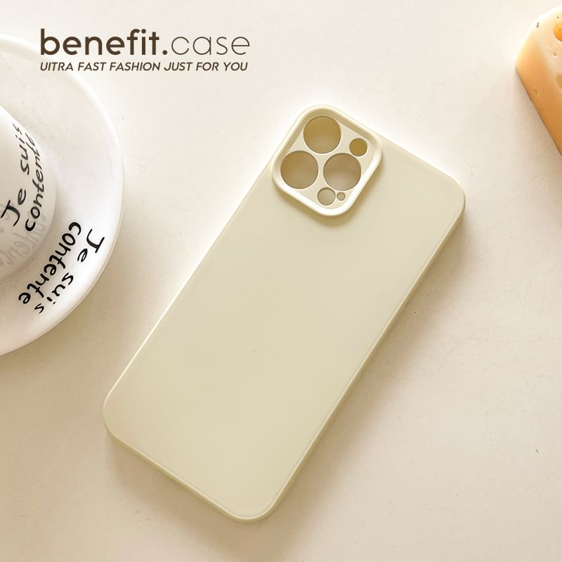 Case Phone Plain FashionChic
